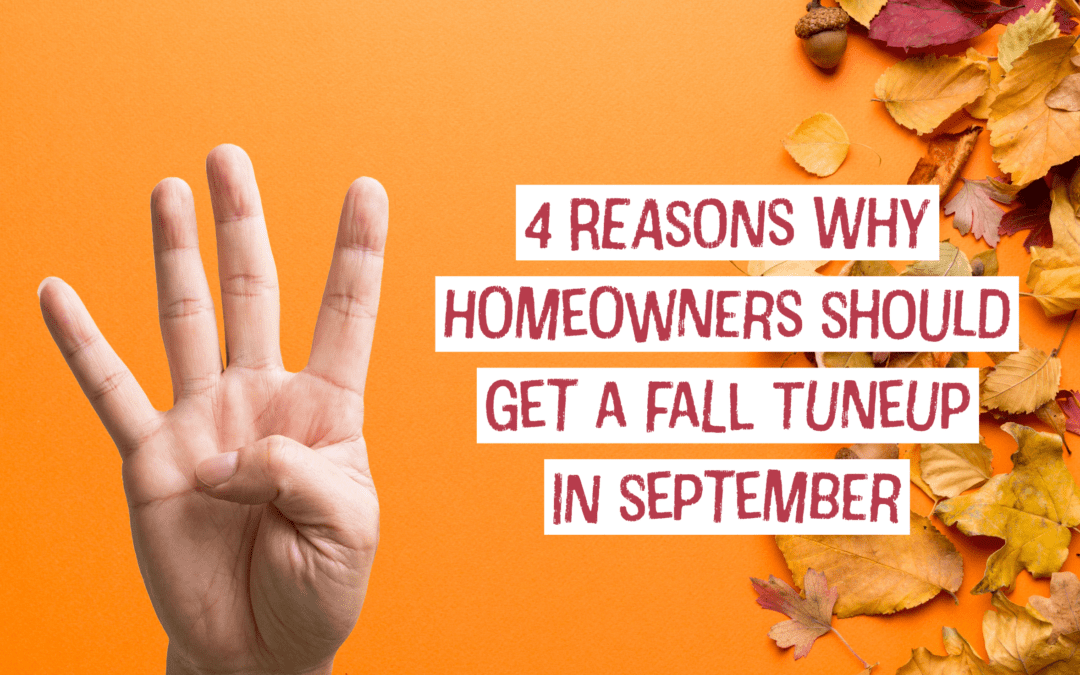 4 Reasons Why Cincinnati, Ohio Homeowners Should Get a Fall Tune-up in September